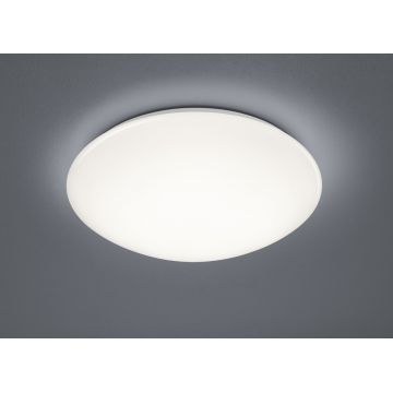 Plafoniera Paolo, TRIO, 37x8.5 cm, 15W, 1x SMD, plastic, alb