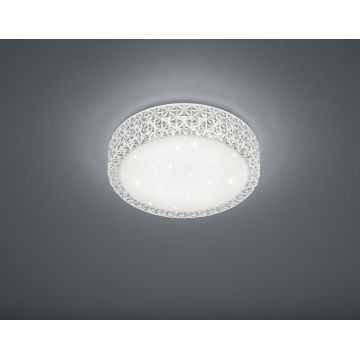 Plafoniera Pegasus, RL, 28.6x8.6 cm, 12W, 1x SMD, acril, alb