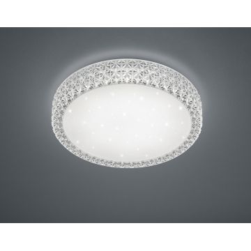 Plafoniera Pegasus, RL, 39.6x8.6 cm, 24W, 1x SMD, acril, alb