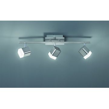 Plafoniera Roubaix, RL, 48x9x14.5 cm, 3.5W, 3x SMD, metal, nichel mat