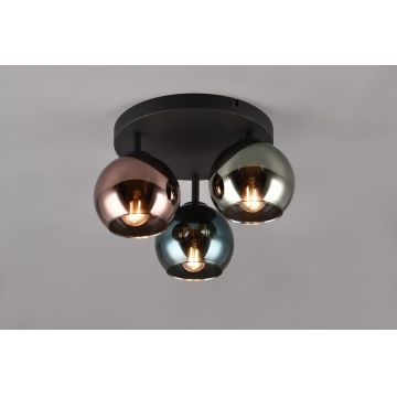 Plafoniera Sheldon, RL, 33x20 cm, 10W, 3x E14, metal, multicolor
