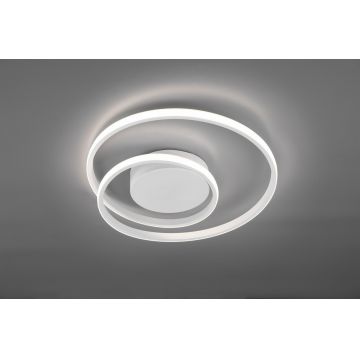 Plafoniera Zibal, RL, 39x7 cm, 22W, 1x SMD, metal, alb mat